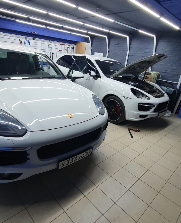 Porsche Cayenne детейлинг
