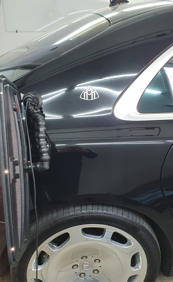 Maybach S600 удаление вмятин