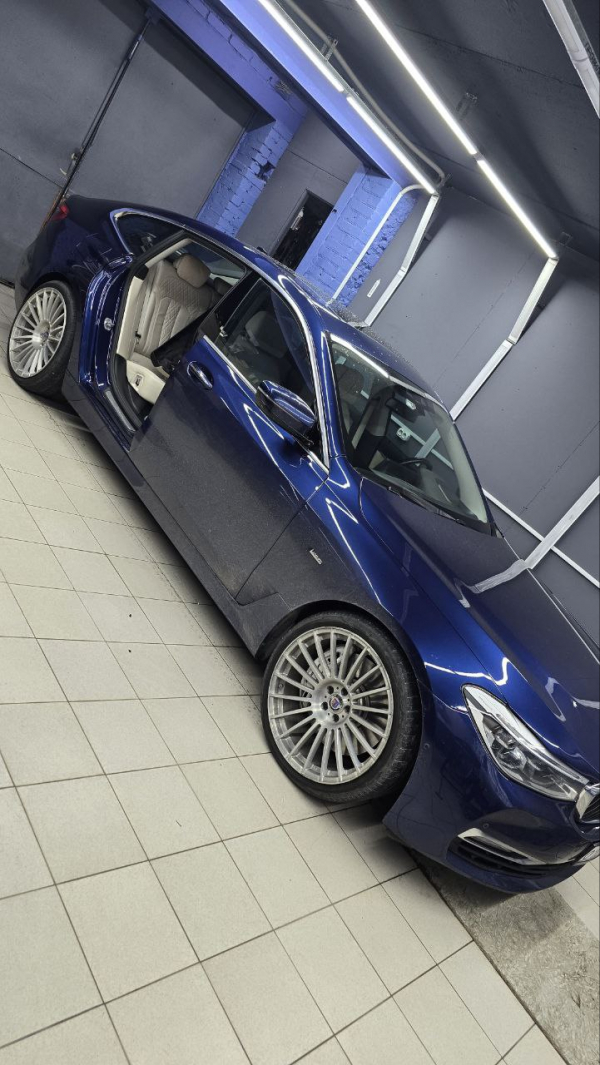 Оклейка бронепленкой bmw 5